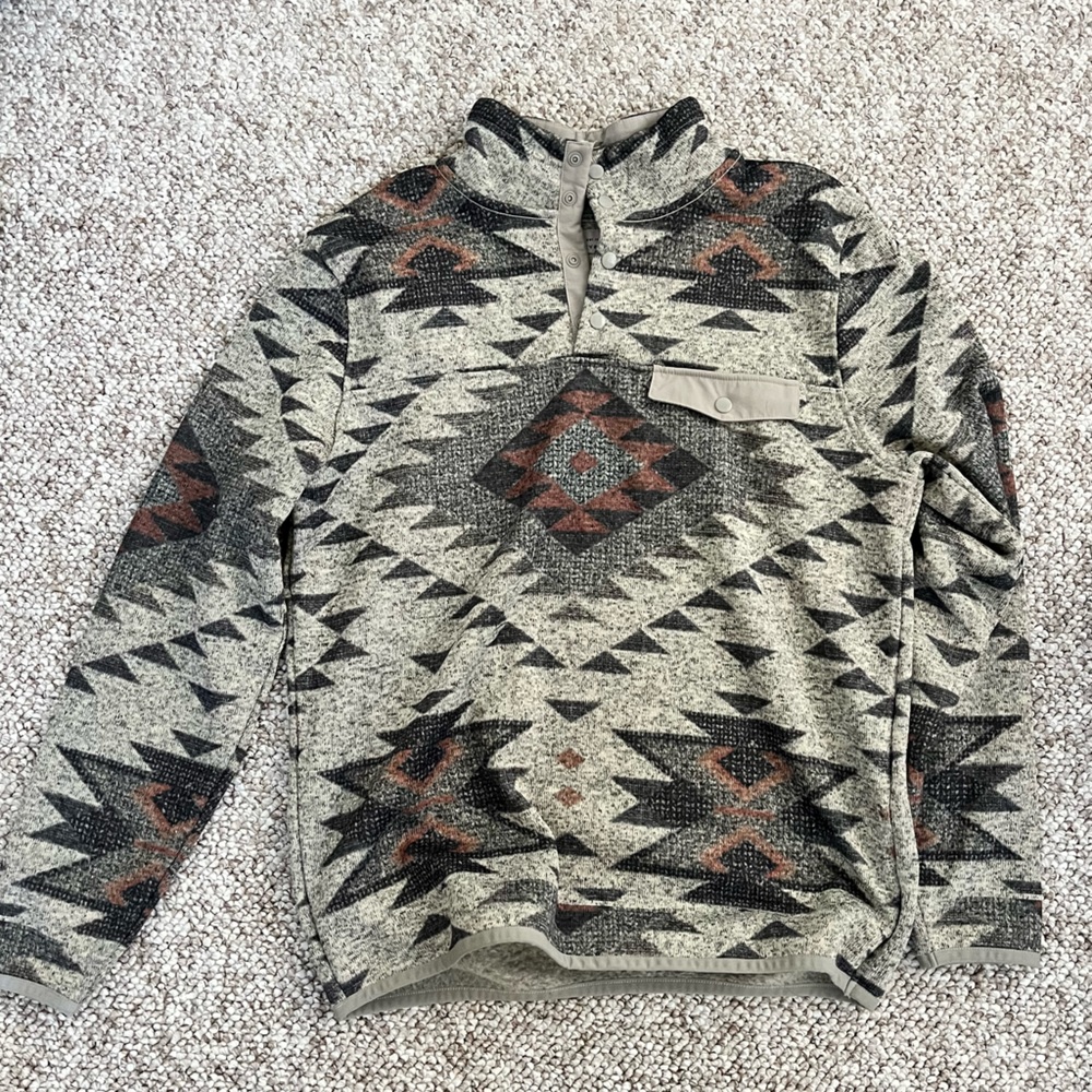 Lucky Brand 1/4 button up